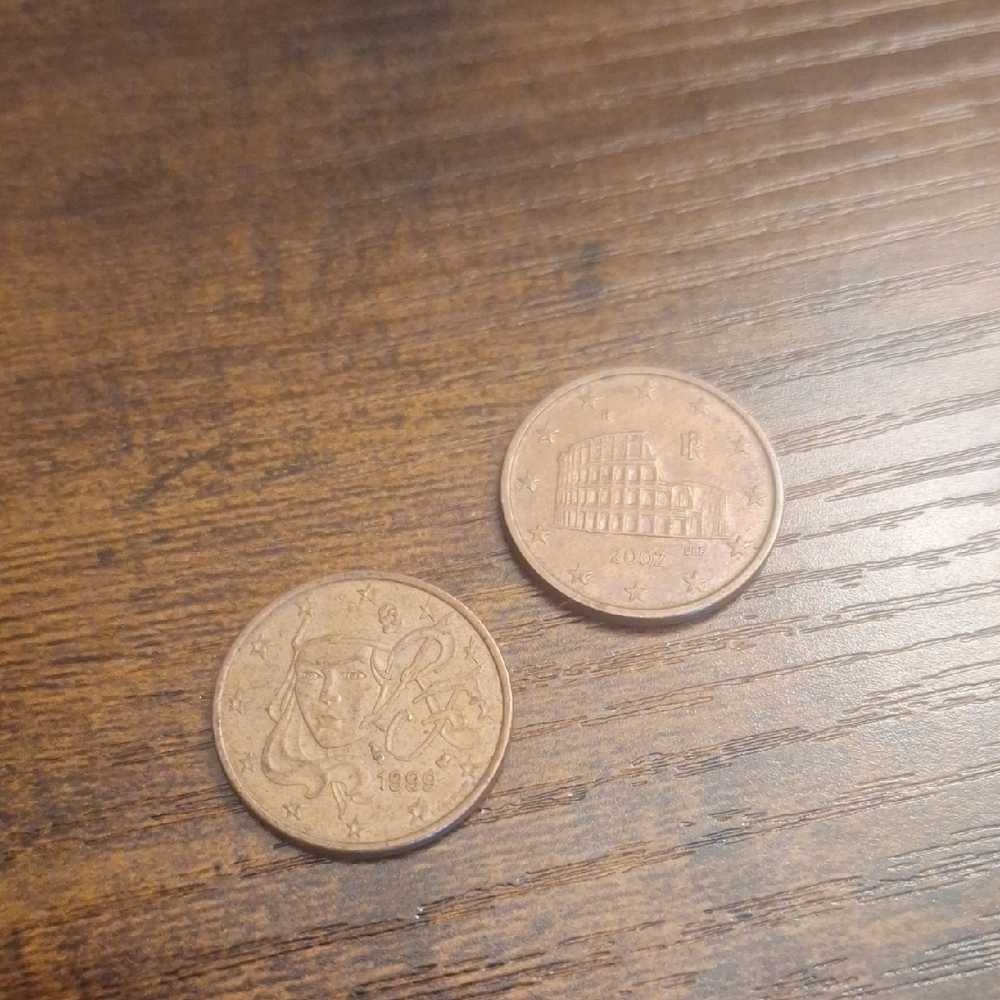 Vintage Coin Set - France and Italy
